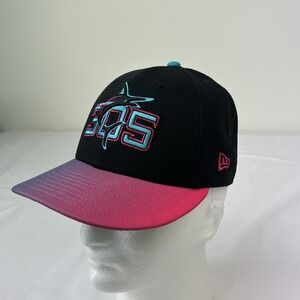 Miami Marlins New Era 2025 City Connect On-Field 59FIFTY Fitted Hat Size 7